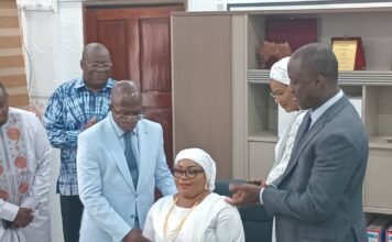 Passation de service : Fatima Camara prend les commandes du Commerce et de l’Industrie