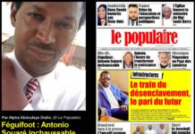 Féguifoot : Antonio Souaré inchaussable